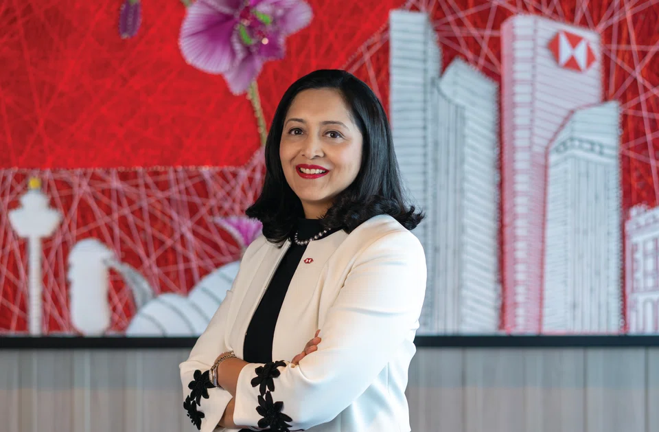 ‘Having experience supporting generations of entrepreneurs, we know that giving young businesses access to the right network can make the difference between
a fledgling and a future unicorn,’ says
Priya Kini, head of commercial banking, HSBC Singapore.
