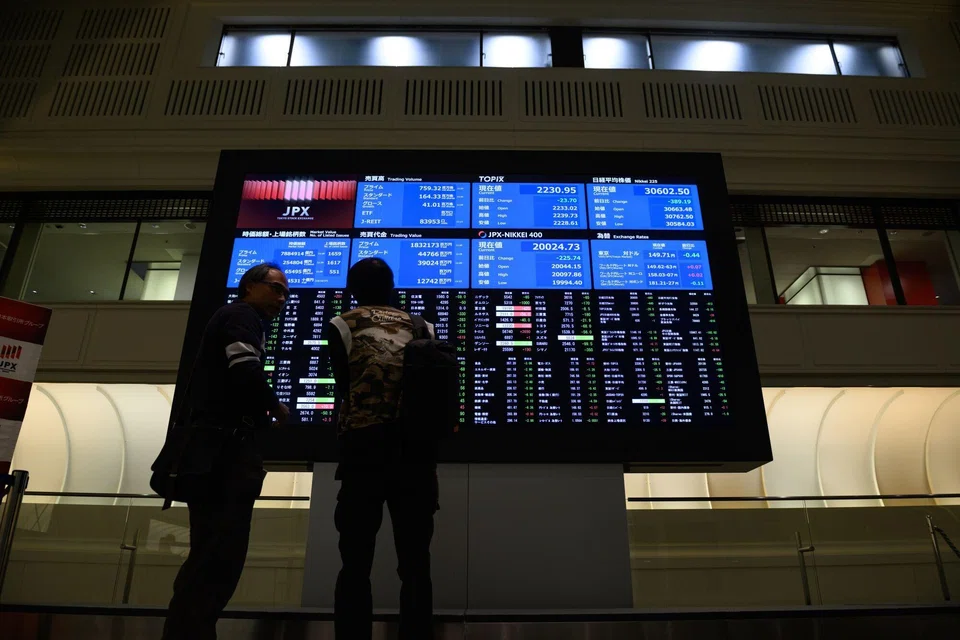 The Nikkei closed Friday’s trading 1.06 per cent higher at 35,422.95, after rising as much as 2.25 per cent to 35,839.65 for the first time since February 1990.
