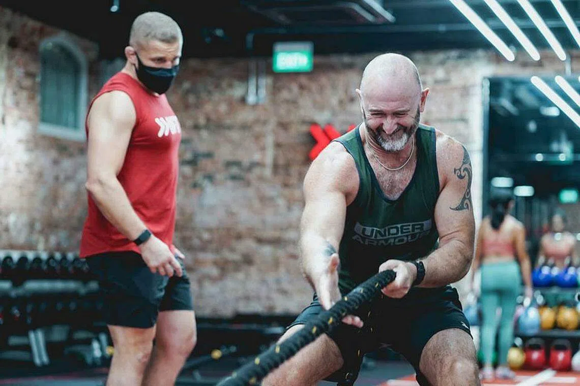 Focus on fitness and strength to achieve balance