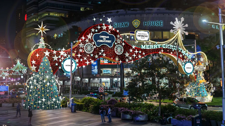 This year’s Christmas light-up along Orchard Road will feature more tech-driven and experiential elements.