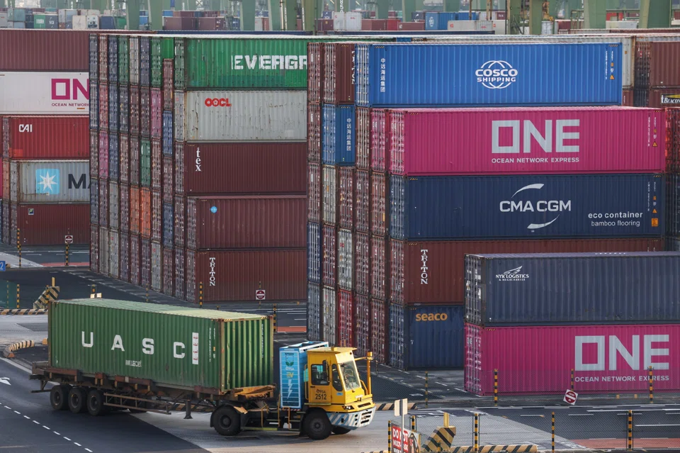 US President Donald Trump has threatened harsher duties on countries accused of rerouting Chinese goods.