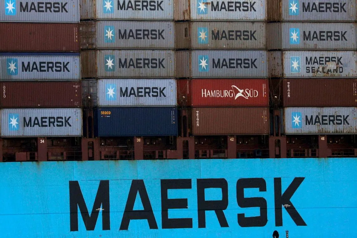 Maersk has ordered 25 green methanol ships. 