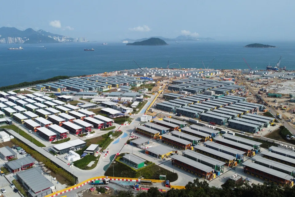 The Penny's Bay Quarantine Centre.