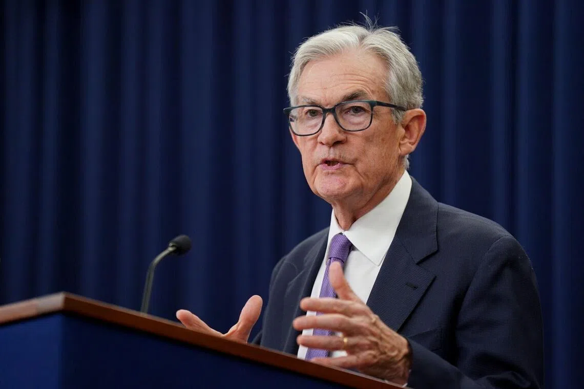 The Fed chair has also said that the lack of economic data during the ongoing government shutdown may cause policymakers to proceed more cautiously.