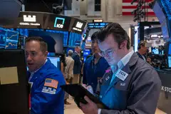 The Dow Jones Industrial Average fell 272.6 points, or 0.68 per cent, at the open to 40,075.33.