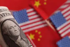 The US dollar edged up 0.2 per cent at 7.2959 yuan in offshore trade; China announced additional tariffs of 34 per cent on all US goods, starting on Apr 10