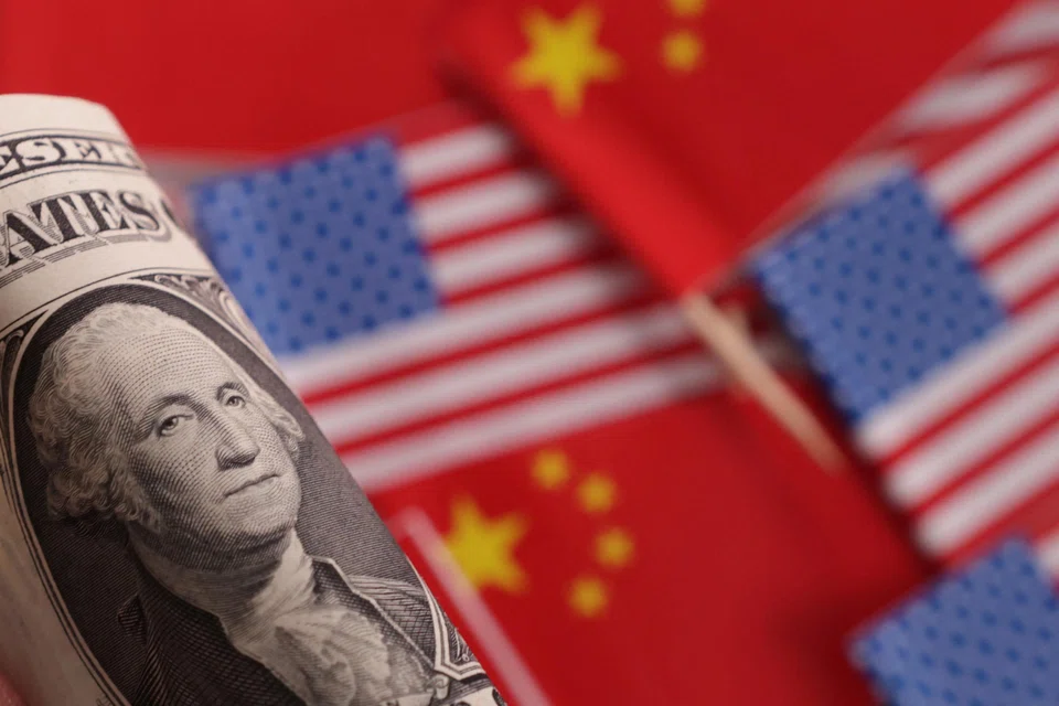 The US dollar edged up 0.2 per cent at 7.2959 yuan in offshore trade; China announced additional tariffs of 34 per cent on all US goods, starting on Apr 10