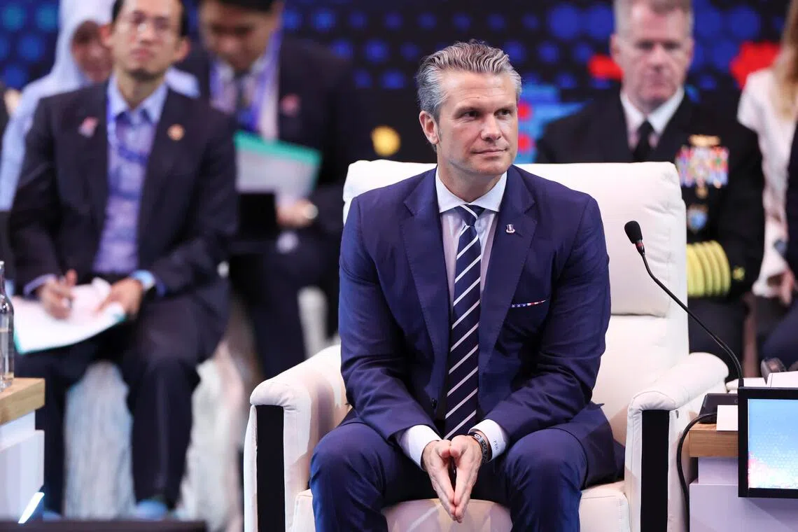 US Defense Secretary Pete Hegseth warned earlier this year that China was “credibly preparing” to use military force to upend the balance of power in Asia, remarks that drew a sharp rebuke from Beijing.