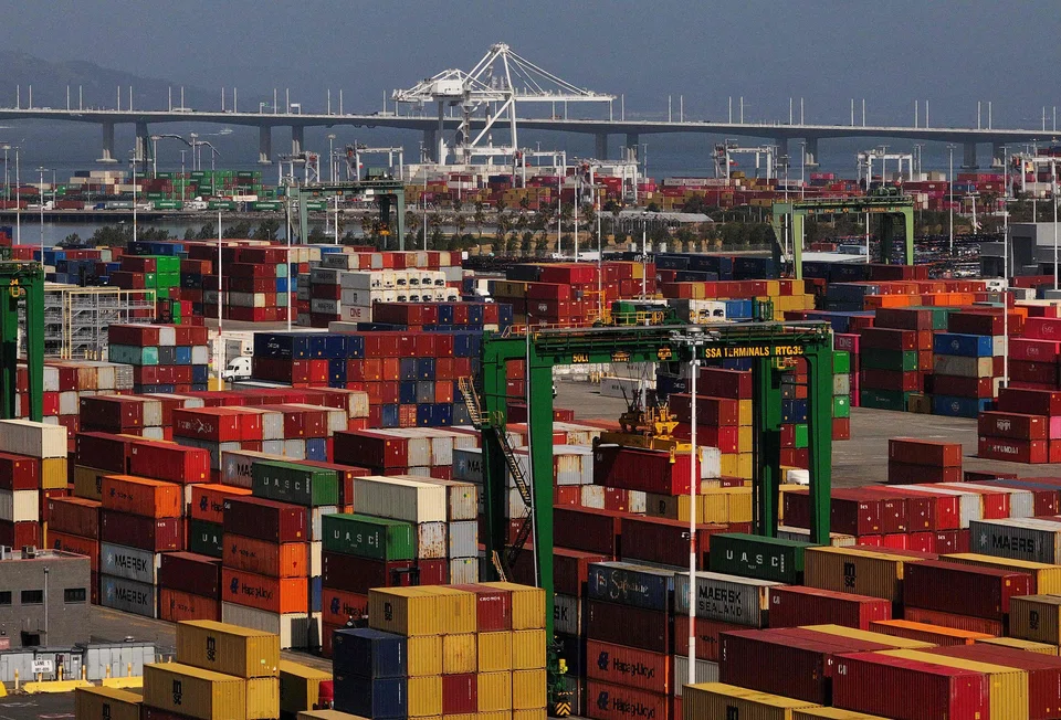 A view of the Port of Oakland in California. Vulnerabilities from trade shocks or a new global trade regime ripple outward, potentially crippling financial systems and inflicting serious harm on the broader economy.