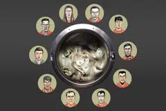 The 10 accused in the case.