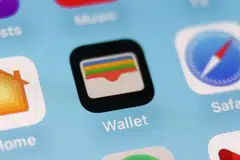 Apple’s digital wallet allows consumers to store virtual debit and credit cards on iPhones.