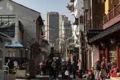 Visitors at Yuyuan Garden in Shanghai, China, on Dec 23, 2023. The country is no longer seen as a commercial world-beater, sweeping all before it.