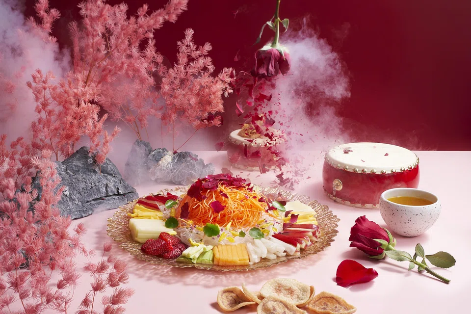 Chef Chong’s Harvest Yusheng is a Lo Hei platter you won’t want to miss. 
