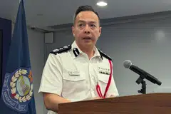 Newly appointed Hong Kong Police Commissioner Joe Chow says “the US sanctions are barbaric acts attempting to intimidate... police officers, so that we will stop working hard on national security.” 