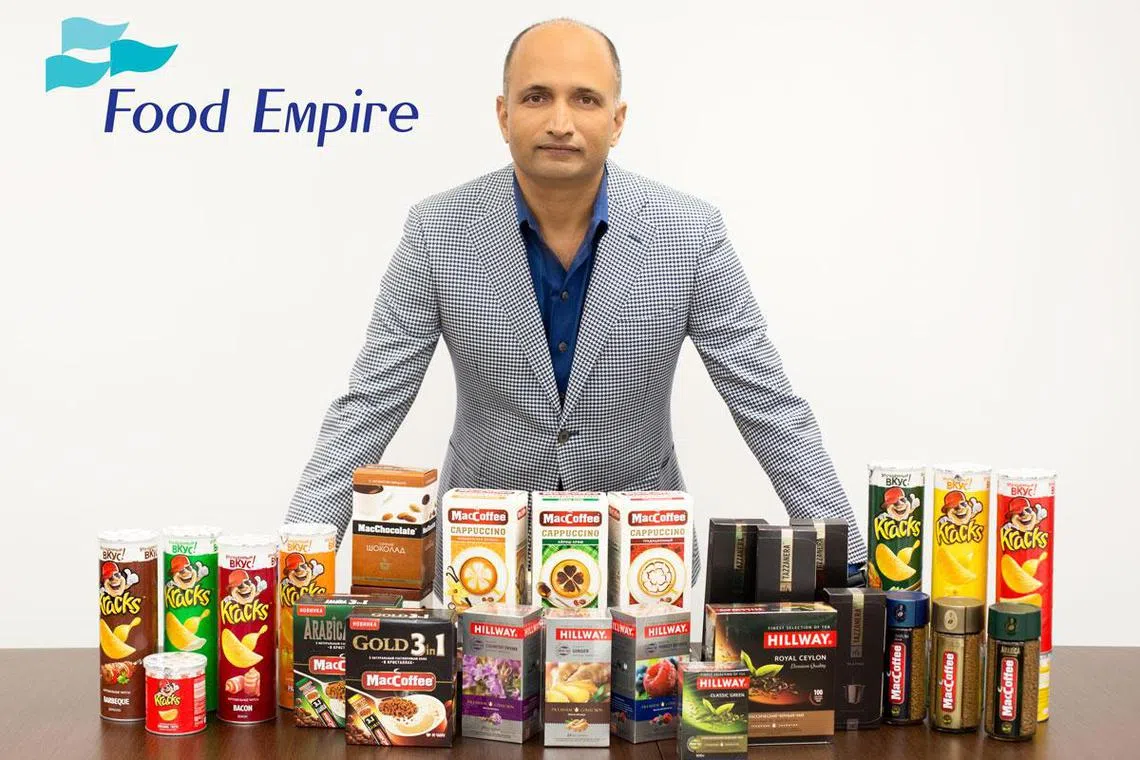 Group CEO Sudeep Nair says this is Food Empire's fourth consecutive year of revenue growth amid geopolitical challenges.