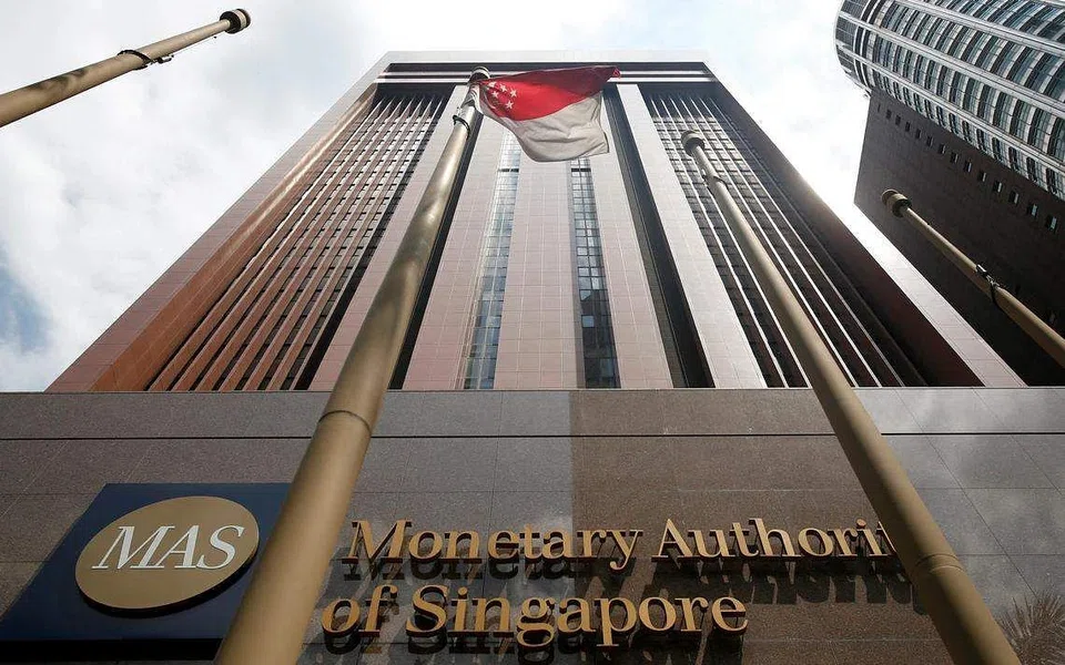 A view of the Monetary Authority of Singapore's headquarters in Singapore. The central bank expects core inflation to stay around 5 per cent for the rest of the year. 