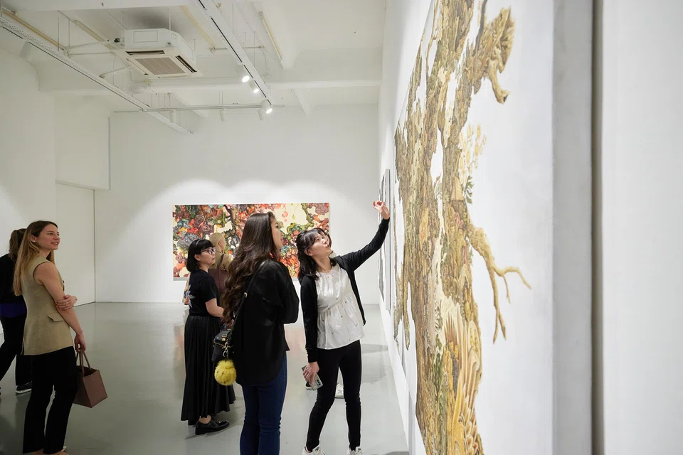 The Red Club x Cartier art tour is among the many engagement activities held at Gillman Barracks.