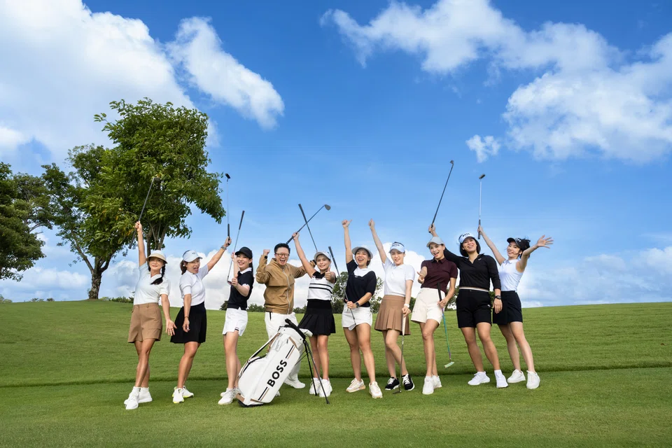 Team Boss is fielding an all-female team at this year's BT Corporate Golf League. The event tees off on Thursday.