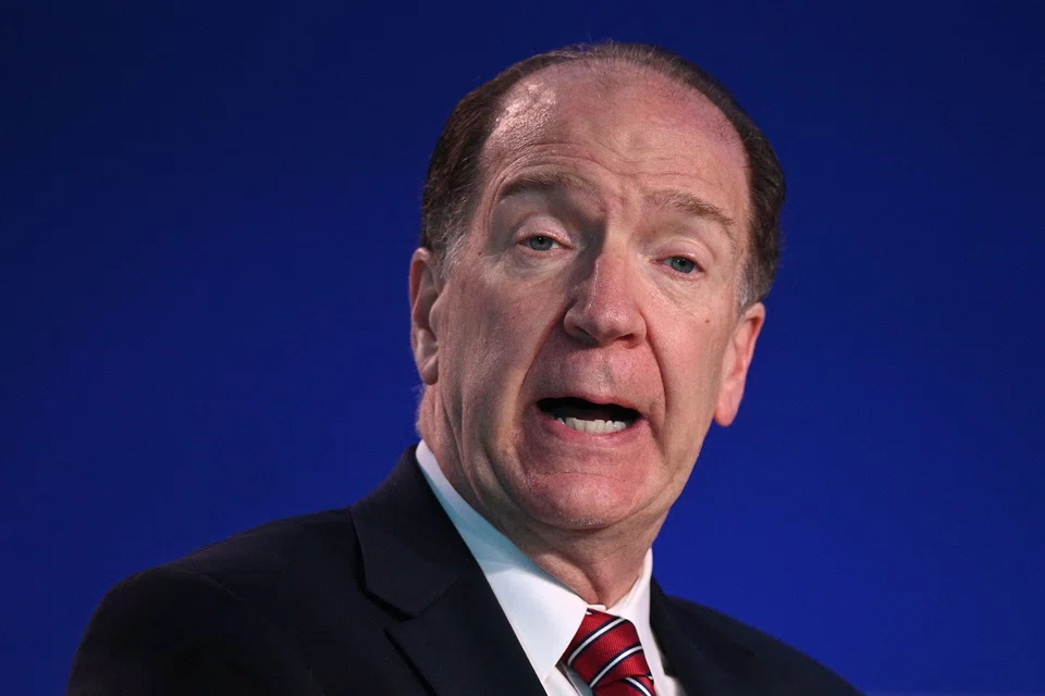 In a speech at Stanford University, World Bank President David Malpass said there was an increased likelihood of recession in Europe, while China’s growth was slowing sharply and US economic output had contracted in the first half of the year.