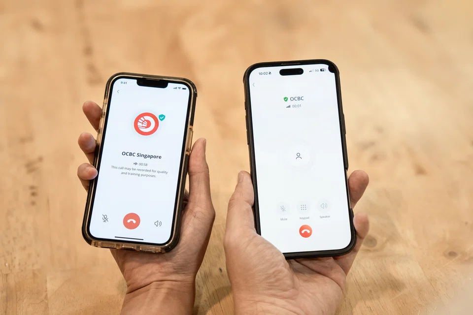 In-app calls will not incur international direct dialling charges, OCBC said.