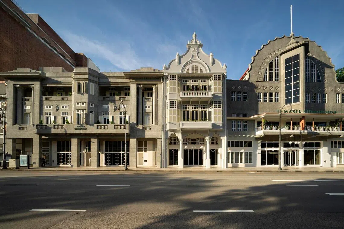 Temasek Shophouse now boasts three event halls, 60 co-working spaces, a production studio and other facilities.