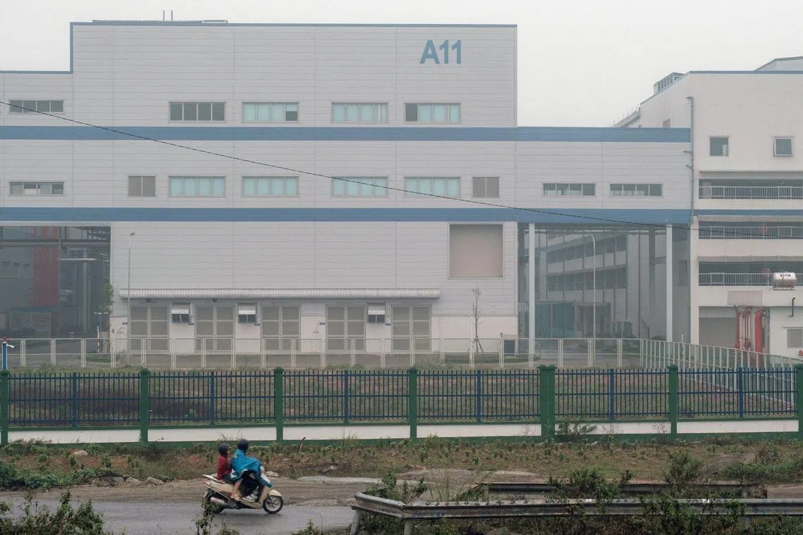 An industrial Park in Bac Giang, Vietnam.  In Asia, Vietnam holds the largest share of exports to the US and has the widest trade deficit