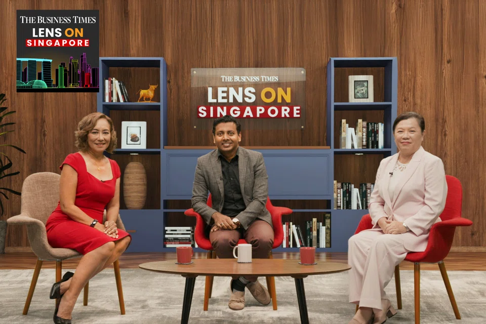 (From left) Claressa Monteiro, Prof Walid Jumblatt Bin Abdullah and Dr Gillian Koh break down the unique traits of Singapore’s electoral system.