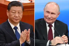 It's Vladimir Putin’s first trip abroad since his March re-election and the second in just over six months to China, an economic lifeline for Russia after the West hit it with unprecedented sanctions over its military offensive in Ukraine.