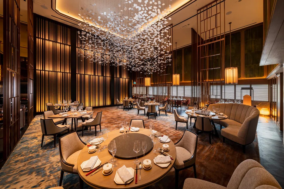 Shisen Hanten's impressively renovated interiors.