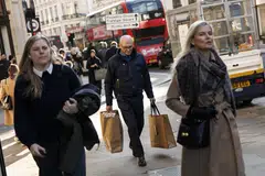 Sales volumes in Britain dropped by 3.3 per cent in the 12 months to November, the weakest reading since April when they fell 4.0 per cent, and below an increase of 0.6 per cent in the year to October, the British Retail Consortium said.