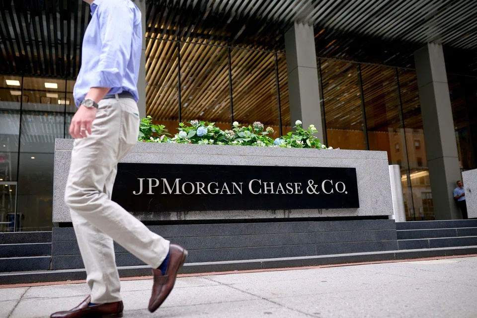 JPMorgan's second-quarter profits came in at US$15 billion, down 17 per cent from the year-ago period when results were boosted by a one-time equity item.
