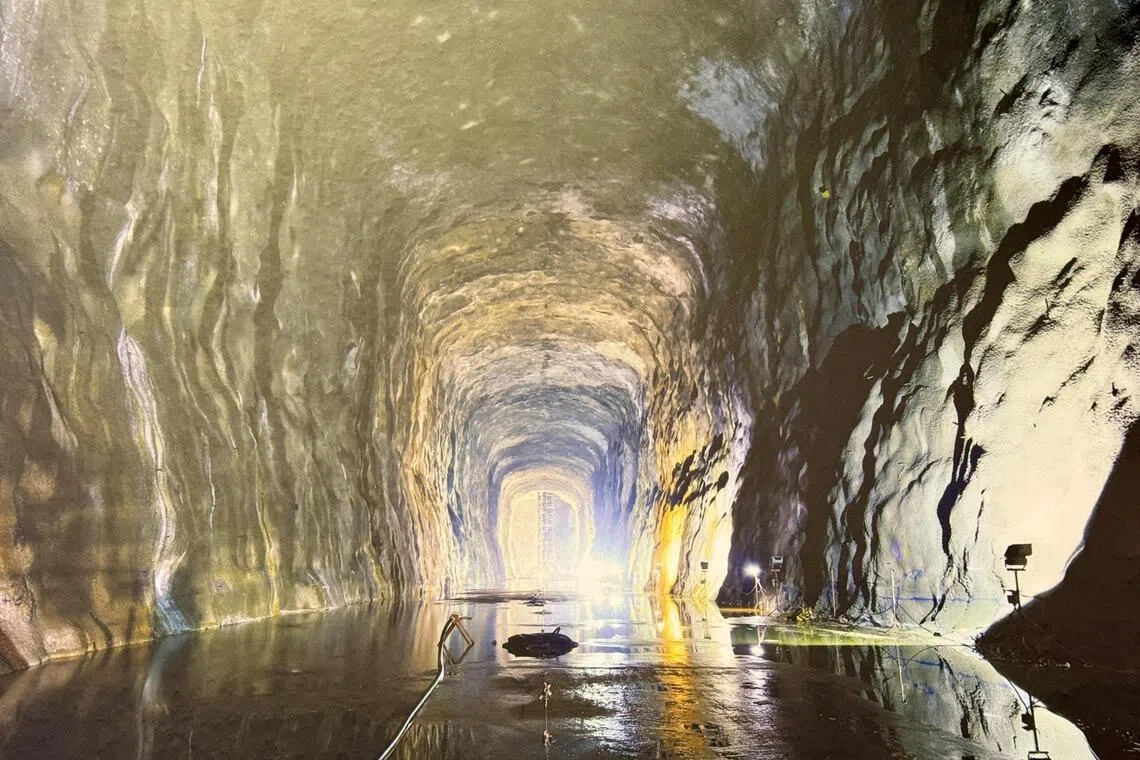 The Jurong Rock Caverns, which was opened in 2014, are part of how the Government plans ahead for Singapore’s future, said Coordinating Minister for Public Services Chan Chun Sing.