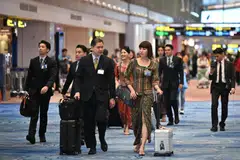 With SIA's new in-flight service protocol, cabin crew will have to be seated and strapped in whenever the seat-belt sign comes on. 