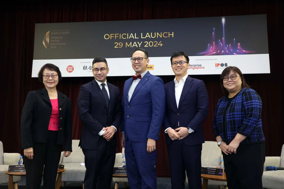 From left: Chew Lee Ching, chairman, SPBA 2024 organising committee; Dr Mark Fernandes, director, Gutcare; Dr Jawn Lim, deputy cluster director, Singapore Institute of Technology; Fu Yong Hong, chief executive, Greendot Singapore; and Quek Lee Kiang, co-chairman, SPBA 2024 organising committee at the launch event.