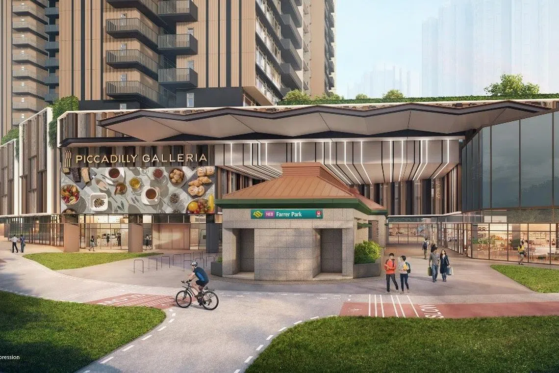 Artist impression of Piccadilly Galleria. 