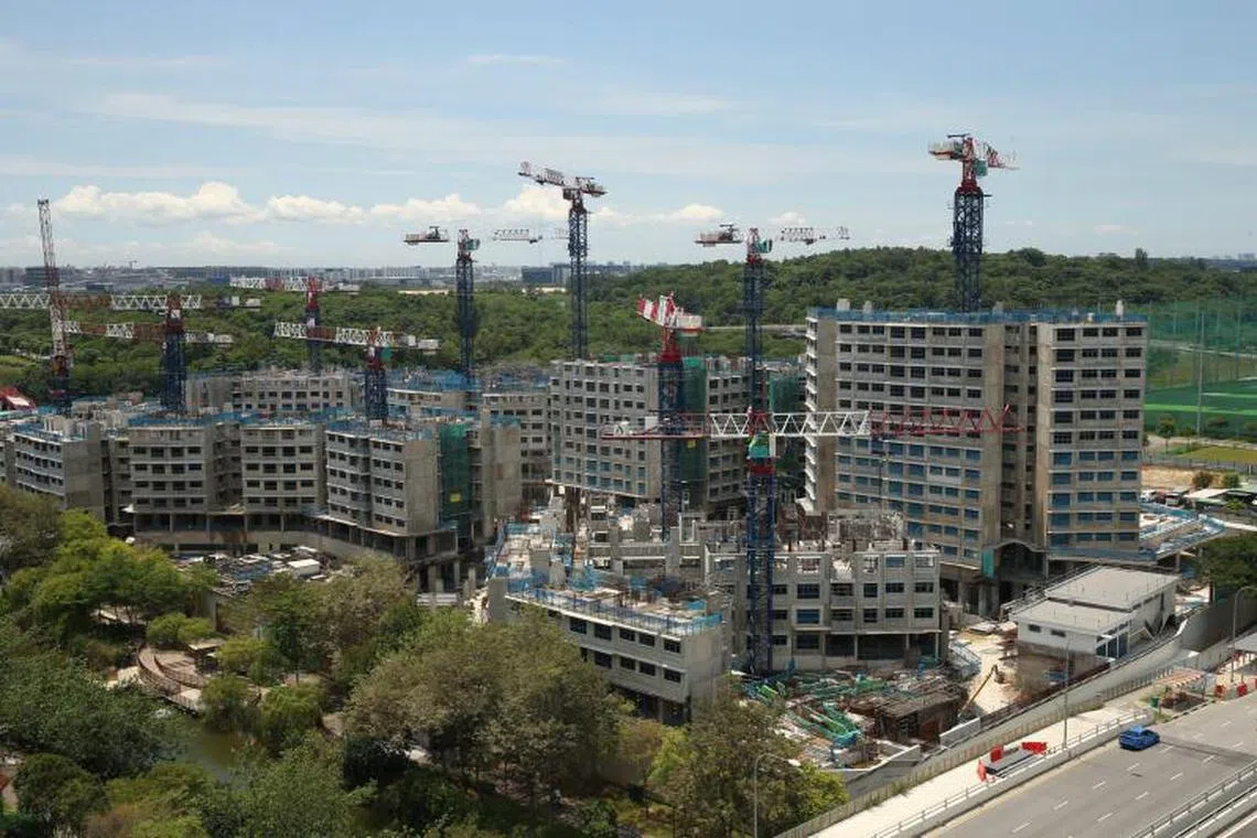 The redevelopment of Hougang, Marine Parade and Punggol following Paya Lebar Air Base's move will allow better use of the space, Lee said.