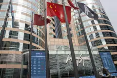 The Hang Seng Index added 0.26 per cent, or 56.92 points, to 21,643.58.