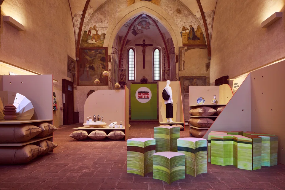 Future Impact 3: Design Nation at Milan Design Week, held at the Italian city's historic district of Cinque Vie.
