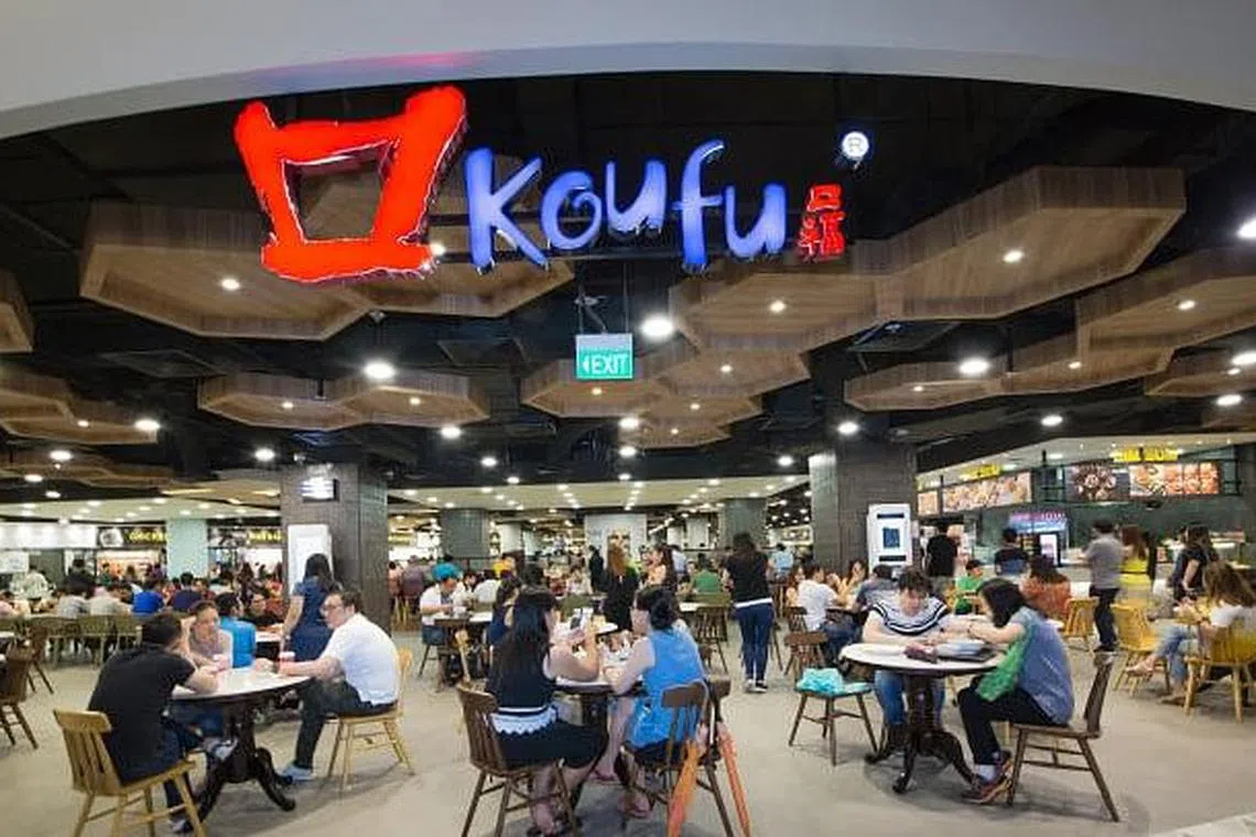 Koufu's first-half profit nearly quadruples to S$9.9m