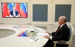 “The foreign policy link between Moscow and Beijing remains an important stabilising factor,” Putin said in televised remarks from the two leaders’ video call.