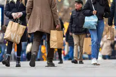 Consumer prices rose an annual 2.3 per cent last month, according to the statistics office – down from 2.7 per cent in February.