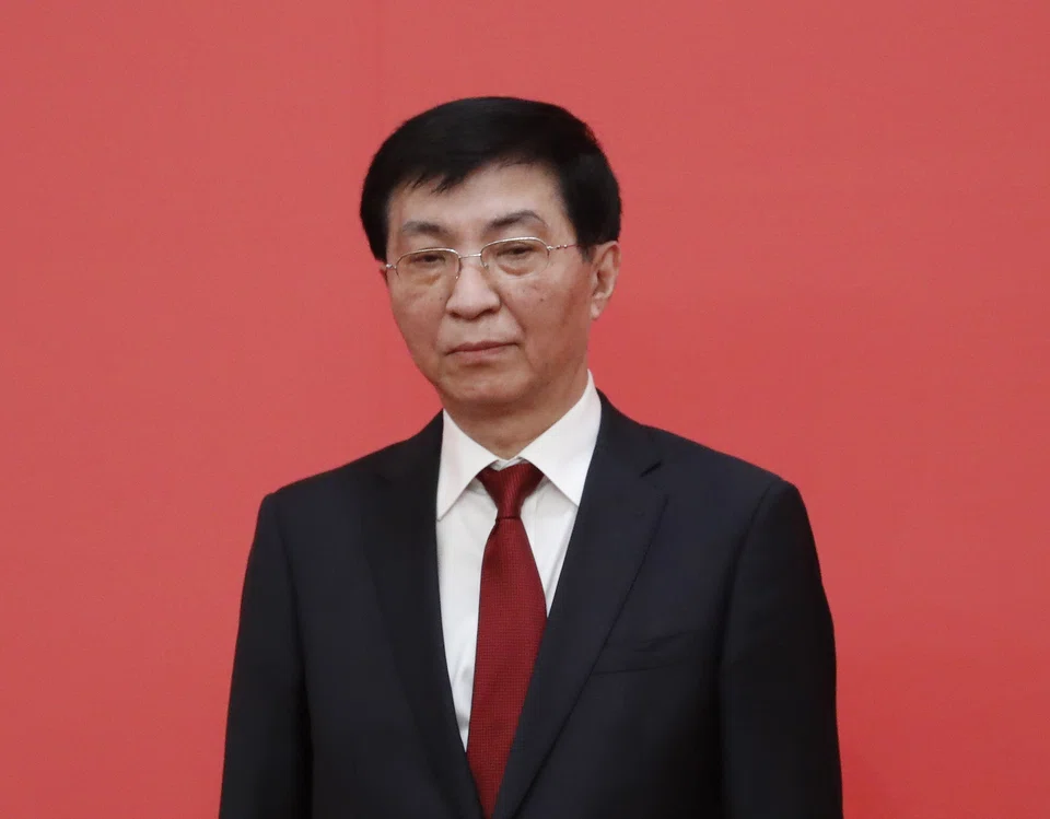 The screenshot claimed that on Sunday, China’s No 4 official Wang Huning – one of seven men on the powerful Politburo Standing Committee – held a meeting of Covid-19 experts at the request of President Xi Jinping. 
