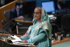 Leaders in Sheikh Hasina’s party are in jail or hiding in Bangladesh, or have left the country. 