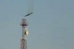 A burning aircraft falls from the sky in Al Jahra, Kuwait, in this still image obtained from a social media video on Mar 2.