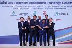 The joint development agreement was signed at the sidelines of the 46th Asean Summit in Kuala Lumpur, Malaysia.