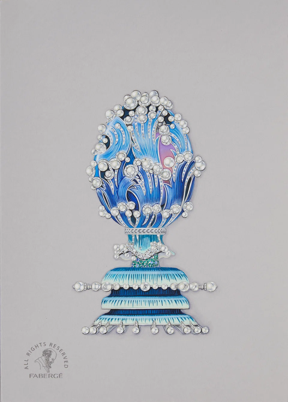 Faberge’s Journey in Jewels is on permanent exhibit on the ship.