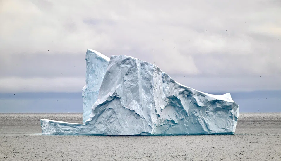 An iceberg in the Northwest Passage.