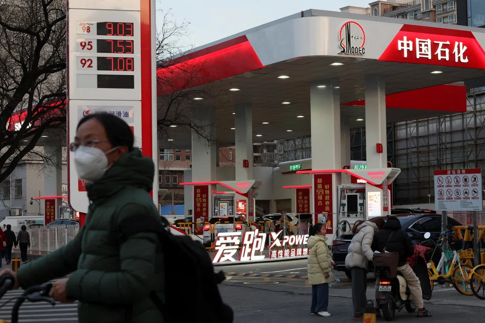 The cuts by Sinopec are part of Beijing’s widening measures to curb oil supply disruptions.
