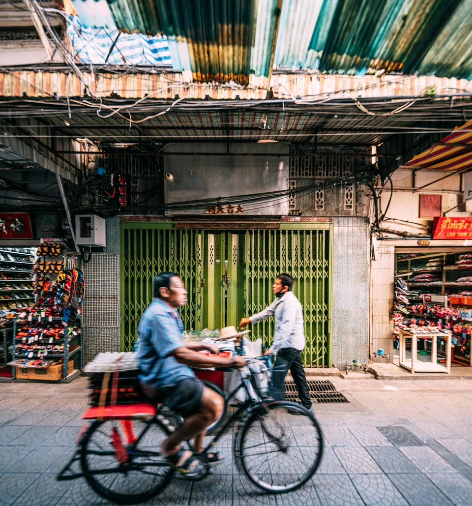 The original Potong shophouse before refurbishment.