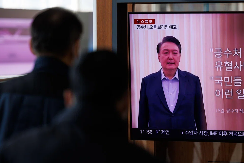 Embattled leader Yoon Suk-yeol does not accept the legality of the probe by South Korea's Corruption Investigation Office. 